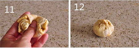 芝麻酱小烧饼的做法步骤11-12