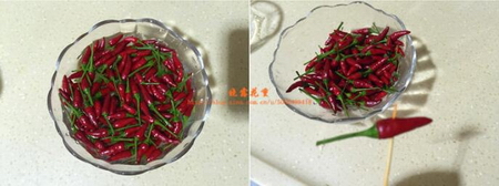 豉油泡小米椒的做法步骤1-2