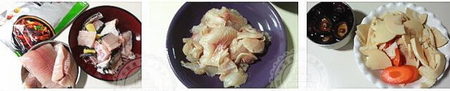 干锅财鱼片的做法步骤1-2