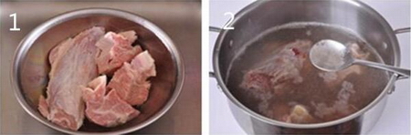 牛肉夹烧饼的做法步骤1-2