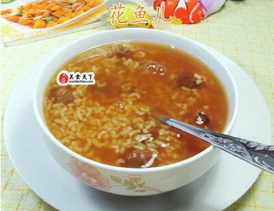 桂圆大米粥的做法