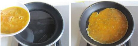 榨菜炒鸡蛋的做法步骤5-6