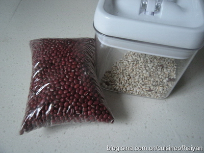 红豆薏米汤材料