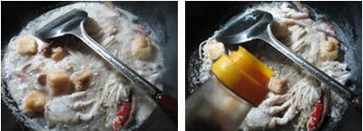 油豆腐金针菇煮螃蟹的做法步骤5