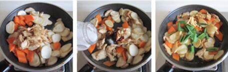 蚝油杏鲍菇鸡片的做法步骤7-9