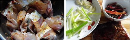 丝瓜水煮麻辣鱼的做法步骤3-4