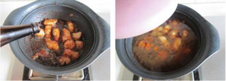 南瓜烧肉的做法步骤7-8