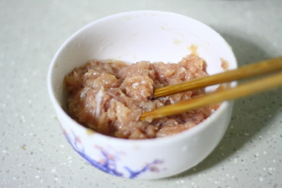 青菜瘦肉粥的做法步骤4