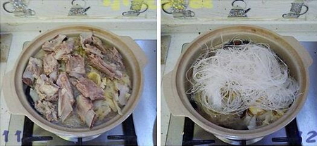 砂锅酸菜排骨的做法步骤11-12