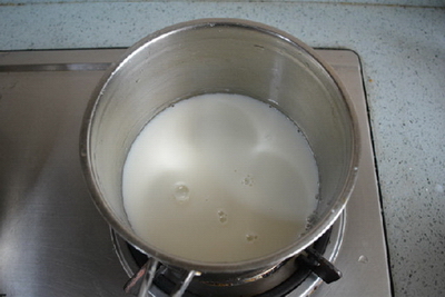牛奶燕麦蛋羹的做法步骤3