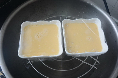 牛奶燕麦蛋羹的做法步骤8