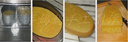 栗子橙皮蛋糕的做法步骤7-8