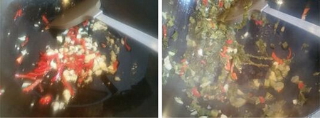 酸菜烧黄花鱼的做法步骤3
