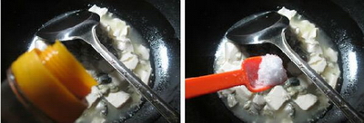 牡蛎煮豆腐的做法步骤6