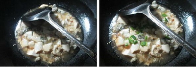 牡蛎煮豆腐的做法步骤7