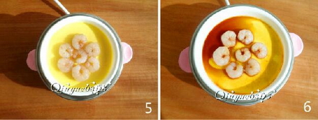 虾仁鸡蛋羹的做法步骤5-6