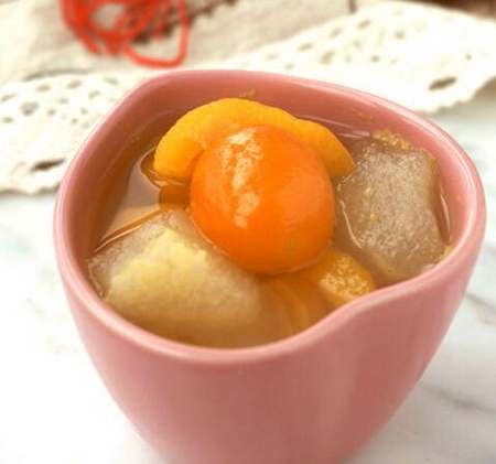 金橘枇杷雪梨汤