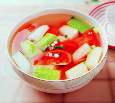 节瓜西红柿汤的做法