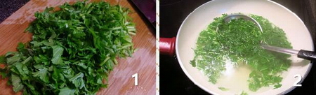 豆腐青菜羹的做法步骤1-2