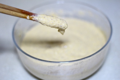 豆浆玉米面小饼的做法步骤1