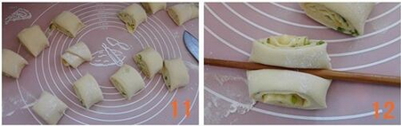 葱香花卷 怎样做花卷的做法步骤11-12