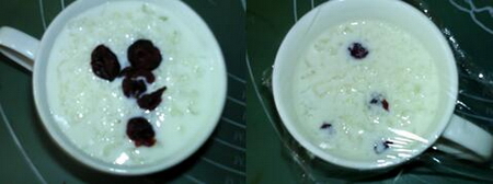 蔓越莓雪燕牛奶羹的做法步骤2