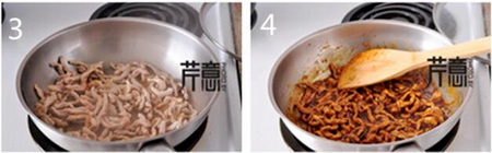 京酱肉丝卷春饼的做法步骤11-12