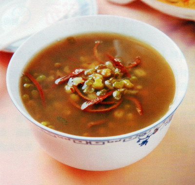 陈皮绿豆汤的做法