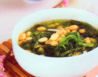 海藻黄豆汤的做法