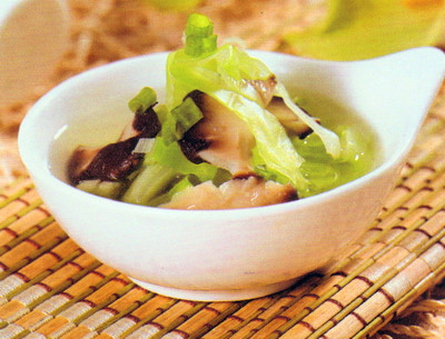 香菇白菜汤的做法