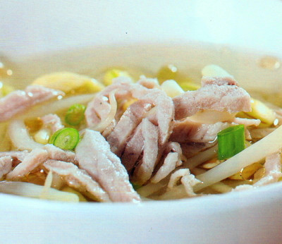 黄豆芽肉丝汤的做法步骤