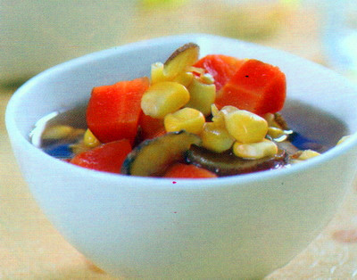胡萝卜玉米粉葛汤的做法的做法