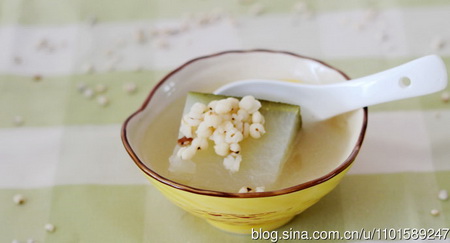 (1)冬瓜薏米瘦肉汤的做法步骤