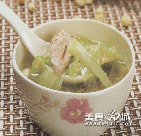 丝瓜鲜菇瘦肉汤的做法步骤