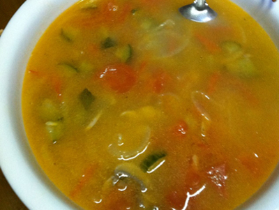 玉米蔬菜汤的做法步骤