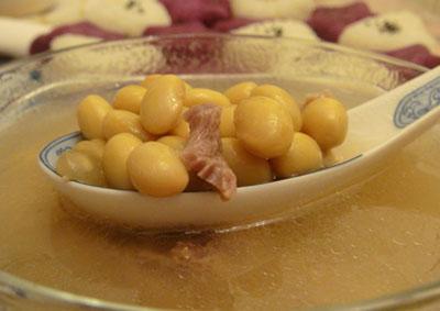 (3)黄豆排骨汤的做法步骤