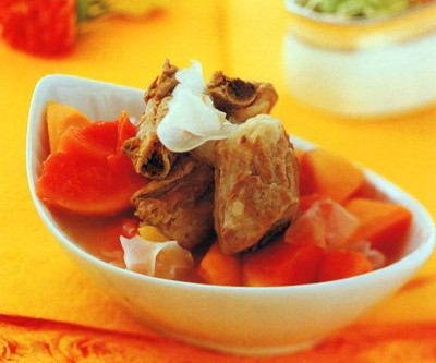 木瓜银耳排骨汤的做法步骤