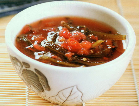 番茄海带瘦肉汤的做法步骤