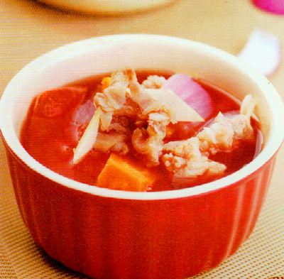沙嗲牛肉杂菜汤的做法步骤