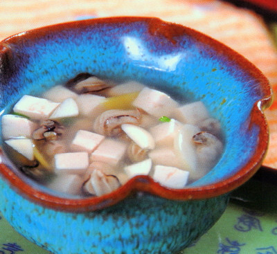牡蛎豆腐汤的做法步骤