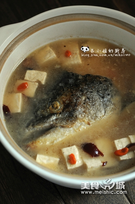 三文鱼头豆腐汤的做法步骤
