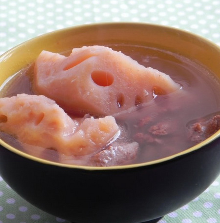 (3)莲藕排骨汤的做法步骤